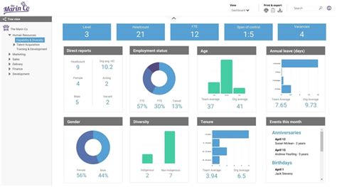 Orgmanager Powerful Org Charts And Hr Dashboards Navigo