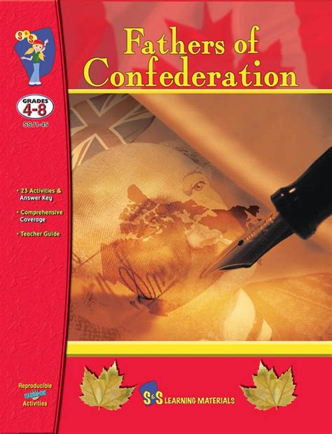 Canadas Fathers Of Confederation Grades 4 8