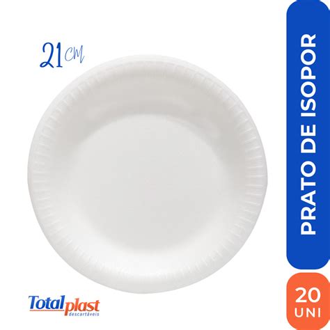 Prato De Isopor Cm Totalplast Cv Descart Veis