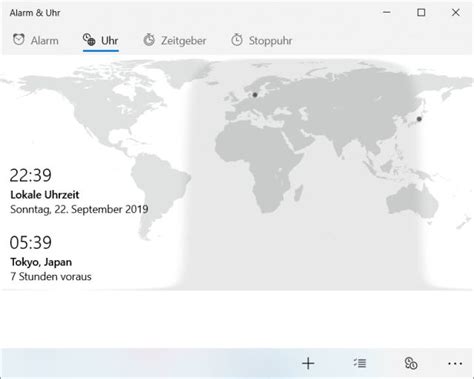 Windows Alarm Und Uhr Stoppuhr Zeitgeber Countdown Aufrufen