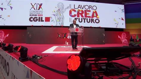 Congresso Della Cgil A Rimini Fisco Sbarra La Priorit Tagliare