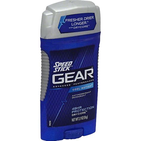 Speed Stick Gear Antiperspirant Deodorant Cool Motion Desodorantes