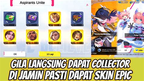 Baru Gacha Langsung Dapat Collector Aspirants Unite Di Jamin Dapat