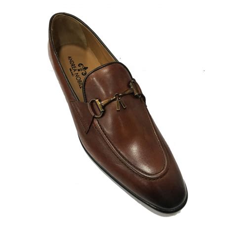 Mocassin Homme Italienne En Cuir Marron It