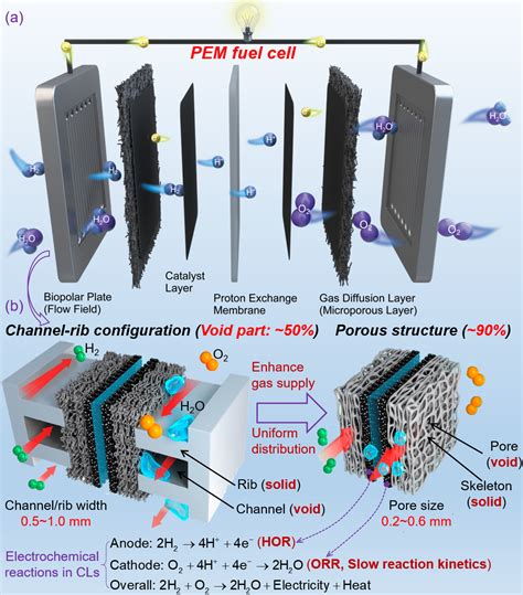 科技自立自强能动学院热流科学与工程教育部重点实验室在Chemical Reviews发表质子交换膜燃料电池多孔流场综述文章 西安交通大学新闻网