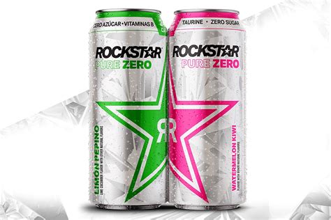 Watermelon Kiwi and Limón Pepino released for Rockstar Pure Zero