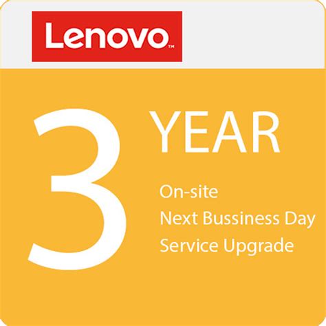 Lenovo Year On Site Warranty Upgrade Ws E B H Photo Video