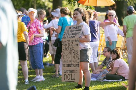 Lights For Liberty Vigils Protests Draw Thousands Rallying Against Ice Raids And Border Camps