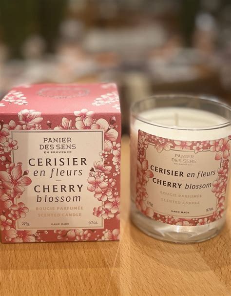 Panier Des Sens Scented Cherry Blossom Candle 9 7 Oz European Splendor