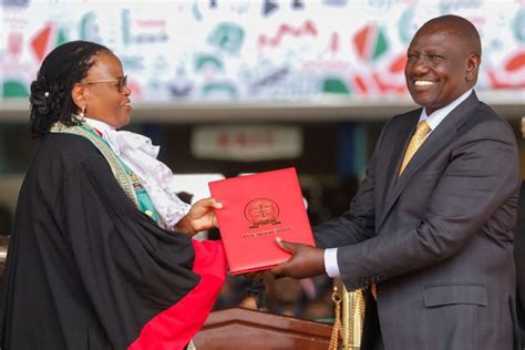 Just In William Ruto Sworn In As Kenyas Fifth President Vona