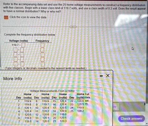 SOLVED Text Refer To The Accompanying Data Set And Use The 25 Home