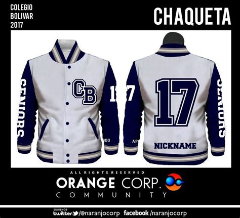 CHAQUETA COLEGIO BOLÍVAR SENIORS 2017 Ropa de hombre Chaquetas