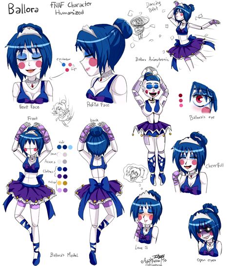 Ballora Fnaf Sl Humanized By Adrikoneko Mizuiro On Deviantart