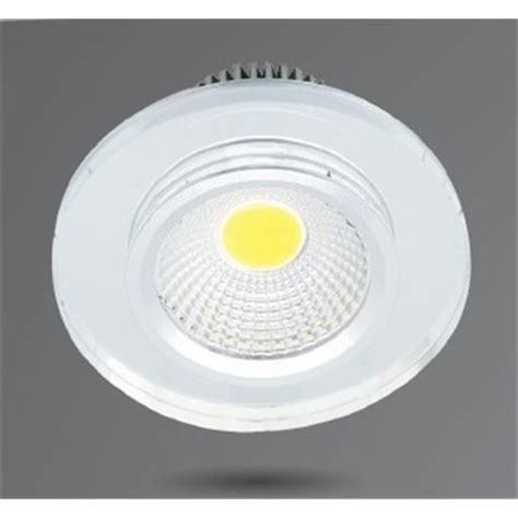 ahs 901 cob led spot camlı armatür 3 watt renk şeffaf