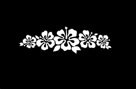 Hawaiian Hibiscus Vinyl Decal Sticker Custom Sticker Shop