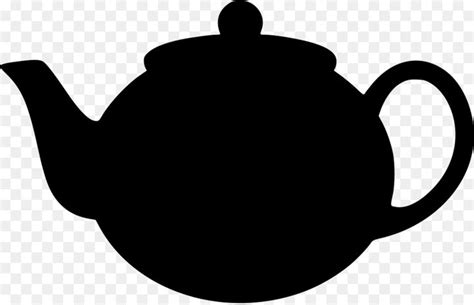 Teapot Silhouette Clip Art