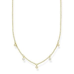 Thomas Sabo KE2078 414 14 Silber Golden Necklace Kette Doppel CHARM