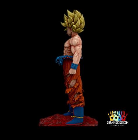 Goku Namek Figura Archivos Stl Archivos Stl De Impresora D Etsy Espa A