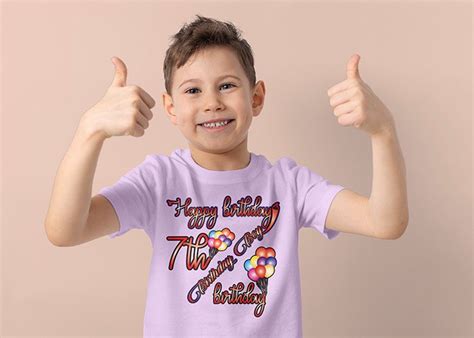 Kids Birthday T-shirt Design.. Graphic by mohammednizam300332 ...