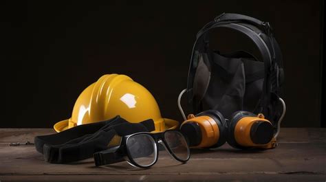 Premium Photo | A Photo of Industrial Safety Equipment and Gear