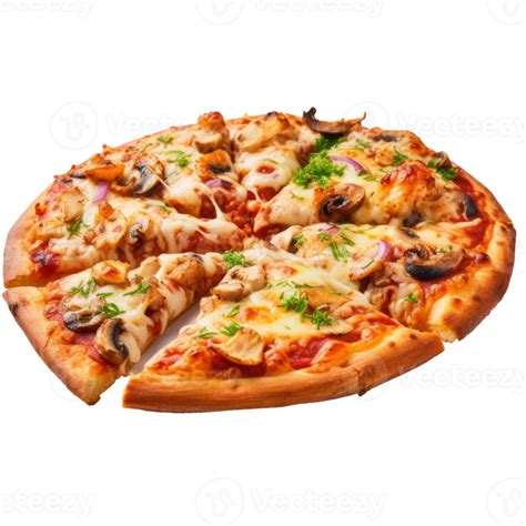 Italian Pizza Isolated On Transparent Background 44308267 Png