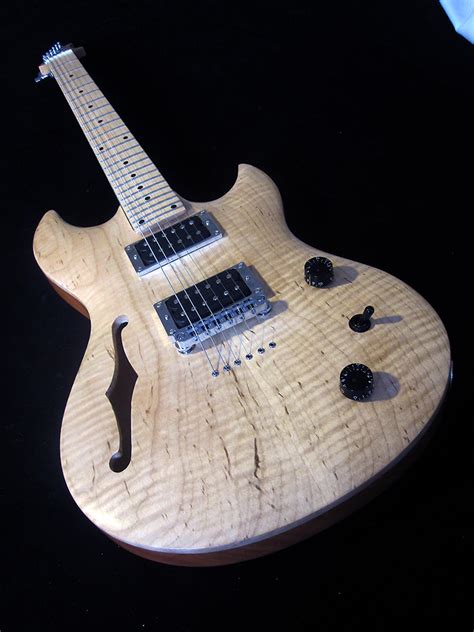 Custom Semi Hollow Guitar Building Focus Program Kingston Ontario