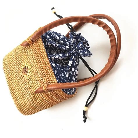 Summer Women S Rattan Bag Ins Bohemian Large Capacity Handmade Rattan