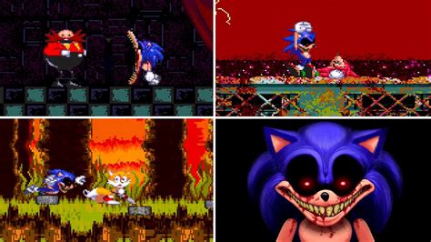 Sonic Exe Official Game Remakerecorrido Completo Secretos Youtube