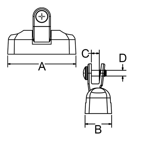 316 Ss Cast Adjustable Deck Hinge White Water Marine Hardware