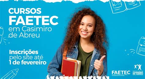 Faetec abre inscrição para os primeiros cursos no município