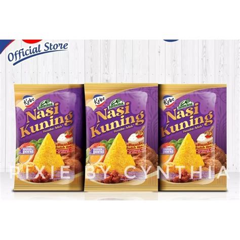 Jual Kobe Bumbu Aduk Nasi Kuning Sachet S Shopee Indonesia