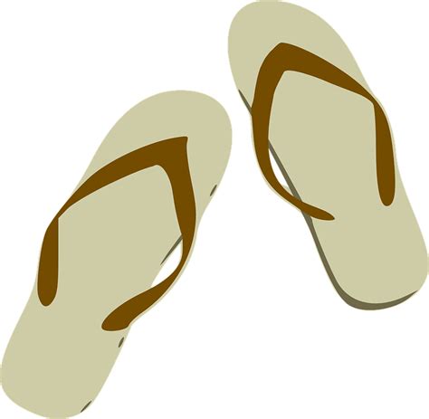 Beach Sandal Clipart Transparent Hq Png Download Freepngimg