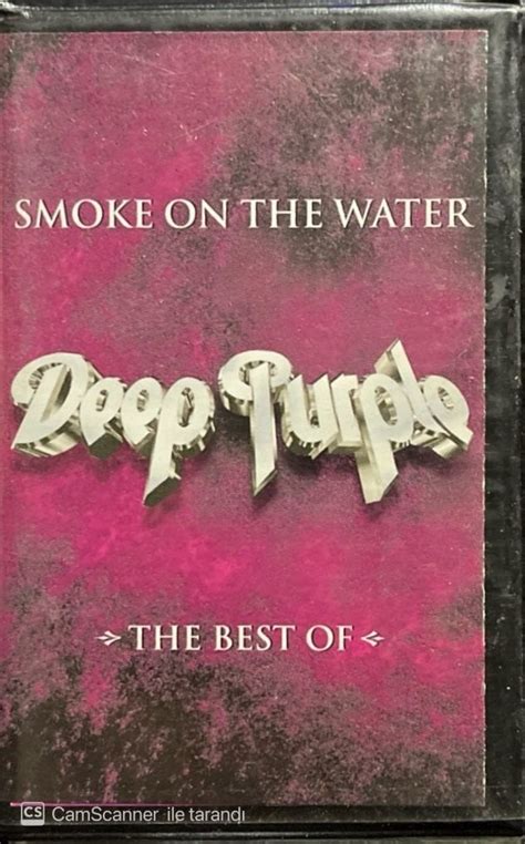 The Best Of Deep Purple Smoke On The Water Özel Kutulu Fransa Baskı Kaset