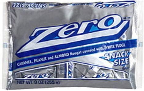 Zero Candy Bar - 9 oz, Nutrition Information | Innit