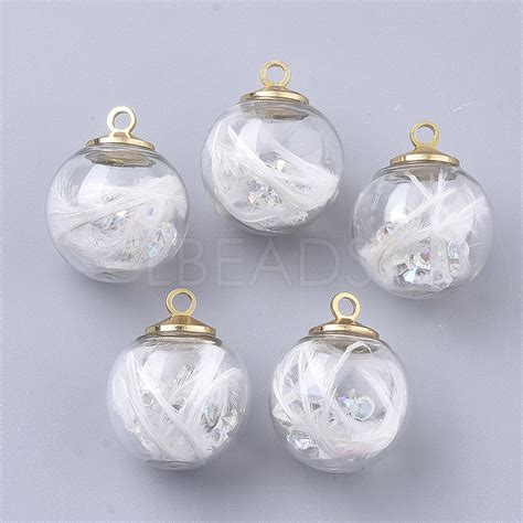 Transparent Glass Globe Pendants