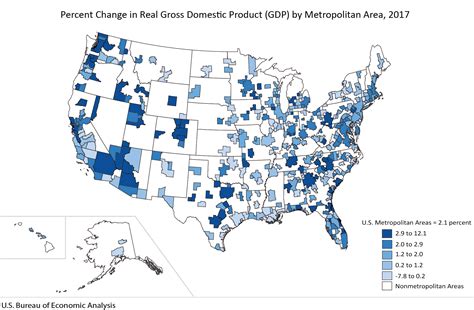 Highlights For Gdp By Metropolitan Area U S Bureau Of Economic