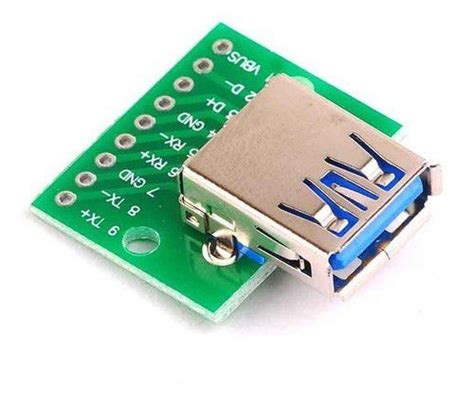 Módulo Conector Usb Fêmea 3 0 Para Dip 4 Autocore Robótica Arduino