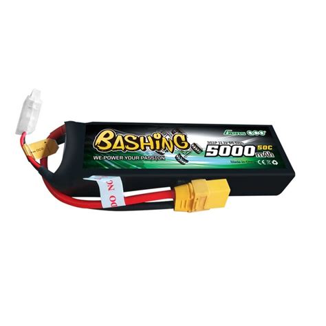 Gens Ace 5000mAh 11 1V 3S1P 50C Lipo Battery Pack With XT 90 Plug