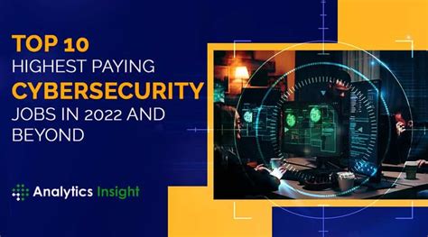 Top 10 Highest Paying Cybersecurity Jobs In 2022 And Beyond