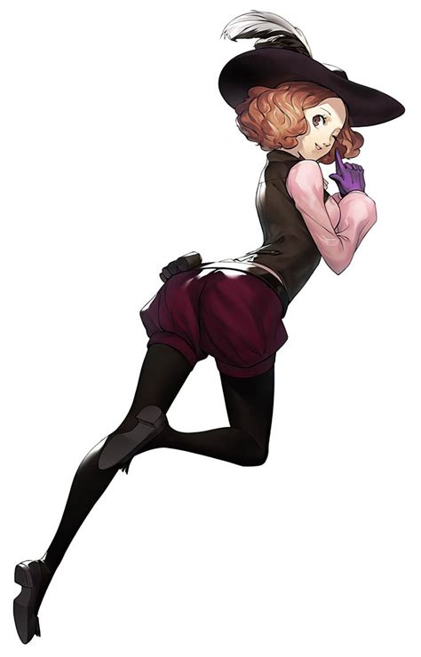 Haru Okumura Phantom Thief Noir Art Persona Royal Art Gallery