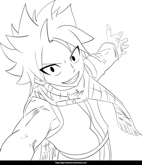 Natsu Dragneel From Fairy Tail Drawing At Getdrawings Free Download