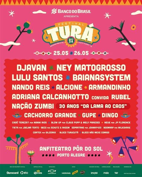 Festival Turá revela line up da segunda edição em Porto Alegre Expansão