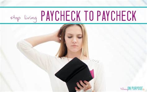 How To Stop Living Paycheck To Paycheck Steps To Financial Freedom