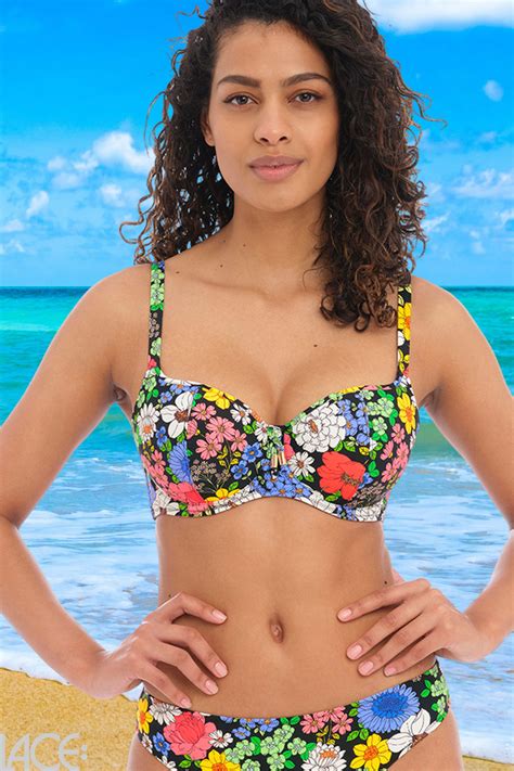 Freya Swim Floral Haze Bikini Push Up Beha F K Cup Lace Lingerie Nl