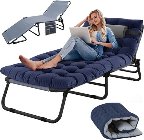 Buy Slsy Fold Sleeping Cots For Adults Folding Chaise Lounge Chairs