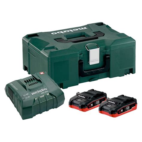 Metabo Lihd Basic Set With Asc Charger And X Ah Lihd