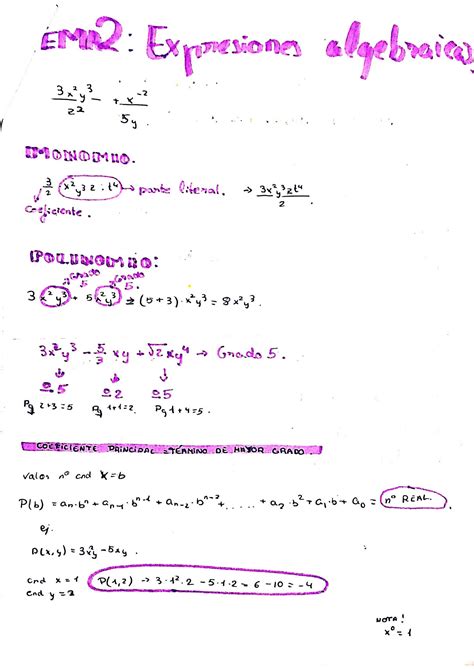 Solution Expresiones Algebraica Studypool