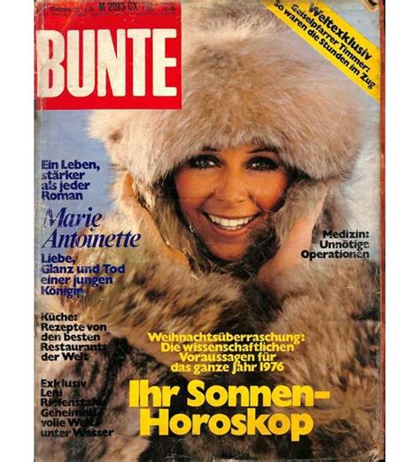 Bunte Illustrierte Romy Schneider Marie Antoinette