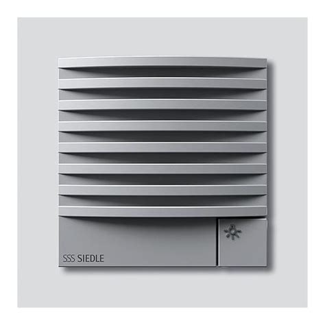 Siedle T Rlautsprecher Modul Access Plus Silber Metallic