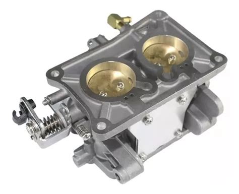 Carburador Duplo Completo Motor Popa Yamaha Hp Tempos R Em